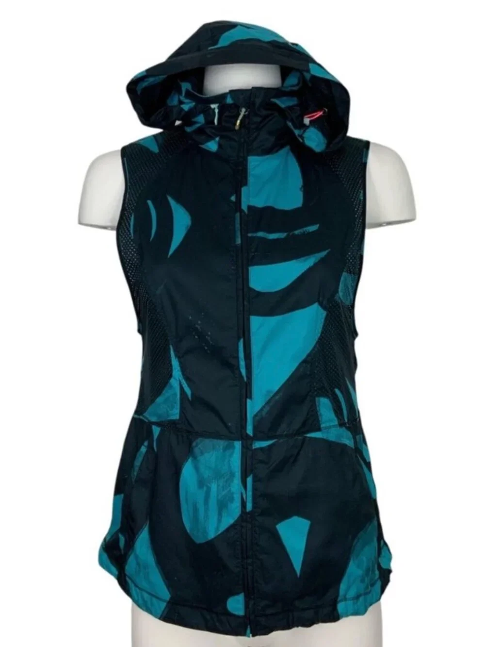 Lululemon Pack It Vest 4 Back Spin Stroke Peacock Blue Black